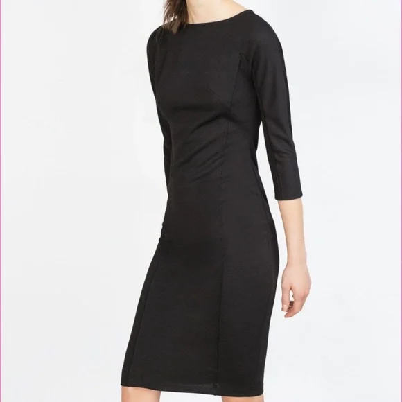 textured midi dress zara TEXTURED BELTED MIDI DRESS - Ecru / Beige